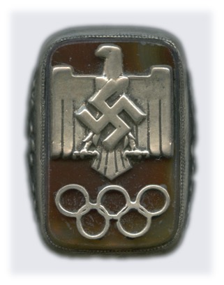 Stamp of Germany » German Empire » German Empire, 1933/45 Third Reich Presentation Ring of Reich Sport Minister von Tsch