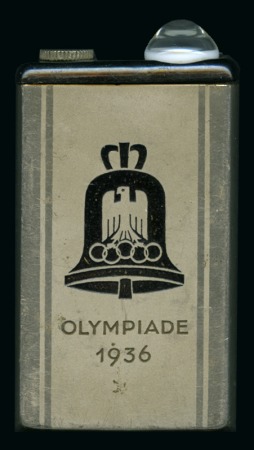 Stamp of Olympics Olympic Bell "Junior" Pocket Torch, 32x60mm, silve