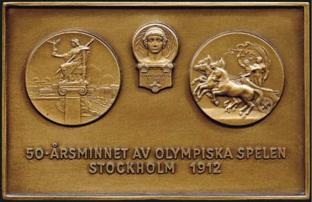 Stamp of Sweden 50th Anniversary of the 1912 Olympiad commemorativ