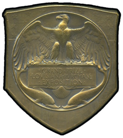 Stamp of United States Grand Prize Award medal of the Louisiana Purchase 