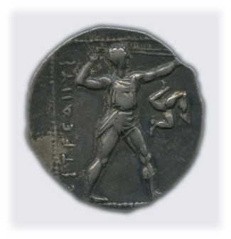 Stamp of Greece Pamphylia in Aspendos, Silver Stater, circa 420-37