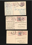 Stamp of India COLLECTIONS: 1856-1943, Group of 10 items incl. 18
