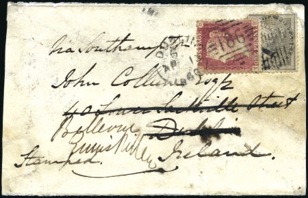 Stamp of India COLLECTIONS: 1856-1943, Group of 10 items incl. 18