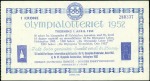 Stamp of Large Lots and Collections LOTTERY TICKETS: 1924-98, An attractive valuable &