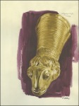 Stamp of Israel » Israel General Issues, 1948 to date 1966 Israel Museum Exhibits, artist's original pai
