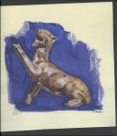 Stamp of Israel » Israel General Issues, 1948 to date 1966 Israel Museum Exhibits, artist's original pai