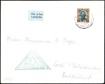 Stamp of Iceland 1931 Graf Zeppelin Islandfahrt, cover and reg'd po