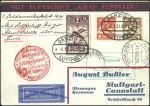 Stamp of Germany » Danzig Danzig: 1931 Zeppelin ppc, Cape Verde drop