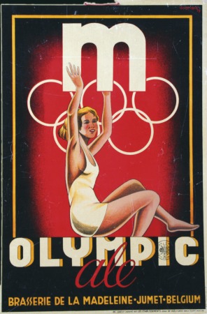 Stamp of Belgium "Olympic Ale / Brasserie de la Madeleine / Jumet /