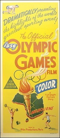 Stamp of Australia » Commonwealth of Australia "The Official 1956 Olympic Games Film in Color" po