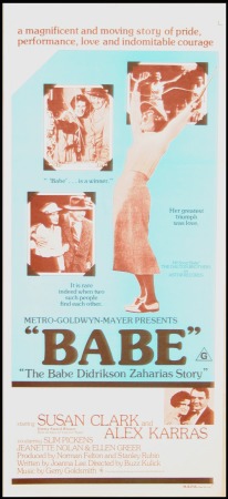 Stamp of United States "The Babe Didrikson Zaharia Story" film poster, 34