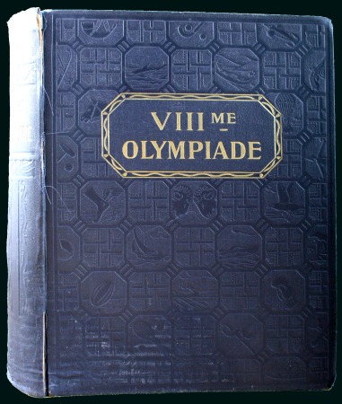 Stamp of Olympics » 1924 Paris » Memorabilia 1924 Paris and Chamonix Official Report, French te