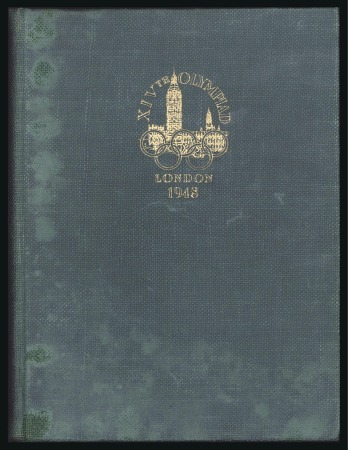 Stamp of Olympics » 1948 London Official Report, English text, 224x292mm, HB, 580p