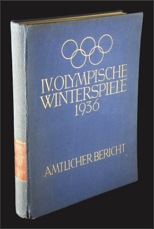 Stamp of Olympics » 1936 Garmisch-Partenkirchen 1936 Garmisch. Official Report, German text, 237x3