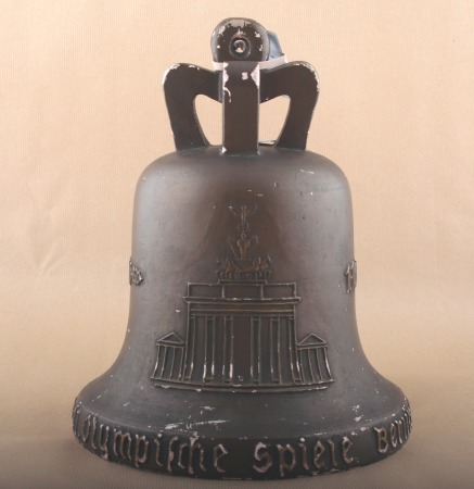 Stamp of Olympics » 1936 Berlin Large Olympic Bell, 35cm tall, 29cm diameter, bron