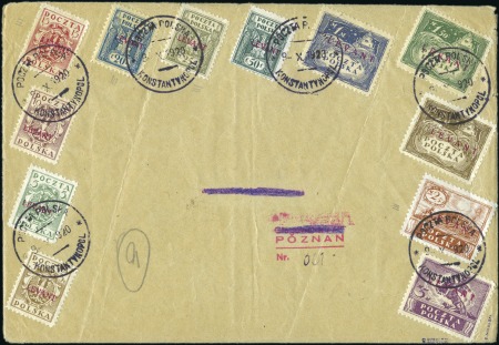 Stamp of Poland » Poland Post Levante 1919 LEVANT Overprint, complete first issue, origi