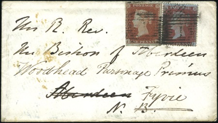 Stamp of Great Britain » 1841 1d Red Plate 177 JK, touched at left otherwise good to hu