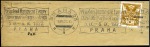 Stamp of Czechoslovakia 1925 Prague SPECIAL CONGRESS MACHINE CANCEL: Czech