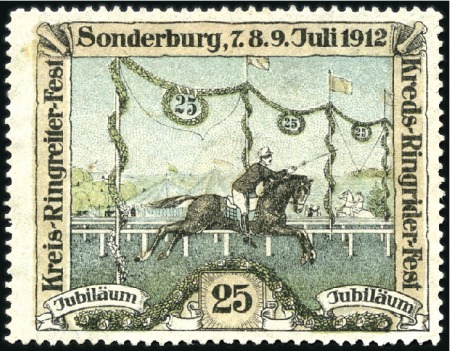 Stamp of Large Lots and Collections VIGNETTES: 1906-60, Group of Olympic and Athletic 