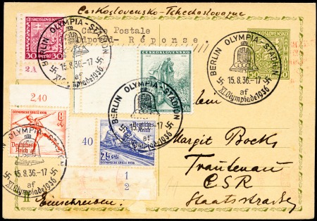 Stamp of Germany » German Empire » German Empire, 1933/45 Third Reich Group of 29 covers/cards (plus one front), showing