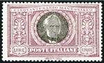 Stamp of Italy 1862-2000, Mint collection in 10 hingeless albums,