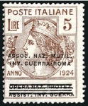 Stamp of Italy 1862-2000, Mint collection in 10 hingeless albums,