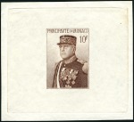 Stamp of Colonies françaises » Monaco 1938-55, Lot de 11 épreuves d'artiste d'Henry Chef