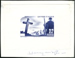 Stamp of Colonies françaises » St. Pierre et Miquelon 1947-56, Lot de 17 épreuves par Henry Cheffer (don