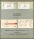 Stamp of Olympics » 1936 Berlin » Documents, Programmes, Tickets, etc. The Extremely Rare Ticket Album The Berlin 193