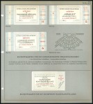 Stamp of Olympics » 1936 Berlin » Documents, Programmes, Tickets, etc. The Extremely Rare Ticket Album The Berlin 193