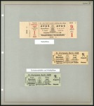 Stamp of Olympics » 1936 Berlin » Documents, Programmes, Tickets, etc. The Extremely Rare Ticket Album The Berlin 193