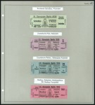 Stamp of Olympics » 1936 Berlin » Documents, Programmes, Tickets, etc. The Extremely Rare Ticket Album The Berlin 193