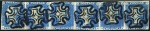 Stamp of Great Britain 1840-79, 2d Blue study collection from 1840 issue 