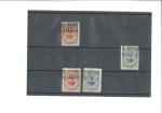 Stamp of Unknown 1921 "Benaders" Surcharges, two sets, nh (couple n