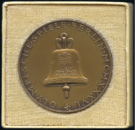 Stamp of Germany » German Empire » German Empire, 1933/45 Third Reich Official Visitor’s medal, bronze, 36mm, by K. Roth