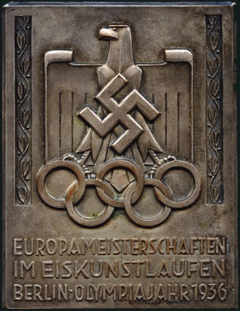 Stamp of Germany » German Empire » German Empire, 1933/45 Third Reich European Figure Skating Championships in Olympic Y