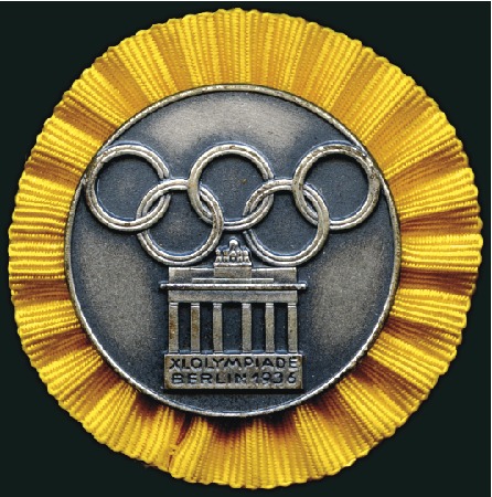 Stamp of Olympics Encampment of the German “Fachämter” participation