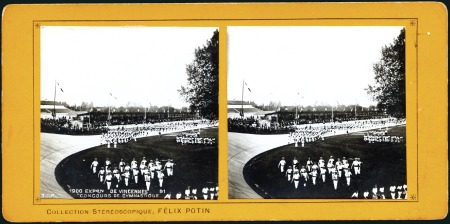 Stamp of Olympics » 1900 Paris Collection of 70 stereoscopic slides of the Paris 