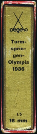 Stamp of Germany » German Empire » German Empire, 1933/45 Third Reich Original 16mm Leni Riefenstahl film of a diving ev