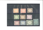 Stamp of Egypt » Officials 1938 Officials set of 9 with "Cancelled" on revers