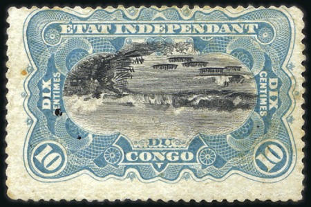 Stamp of Belgian Congo » Congo Belge 1894 « Mols » - Timbres UN DES CINQ EXEMPLAIRES CONNUS À L'ÉTAT NEUF
10