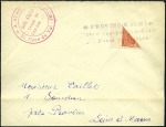 Stamp of France 1900-59, Etonnante collection de +2'600 lettres mo