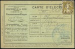 Stamp of France 1900-59, Etonnante collection de +2'600 lettres mo