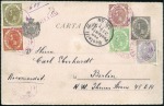 Stamp of Romania 1862-1943, ca. 20 covers or cards showing various 