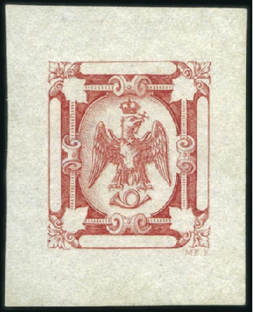 Stamp of Romania 1865-1927, Attractive assembly of essays in stockb
