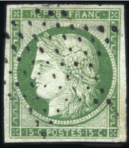 Stamp of France 1849-2000, Collection obl. avant 1900 (qq neuf), p