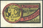 Stamp of New Hebrides 1903 Franchise militaire, Projets de Delauney, deu