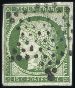 Stamp of France 1849-1944, Collection avancée en un album avec bon