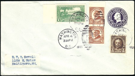Stamp of United States 1922-25 Fourth Bureau ½c Hale, 1½c Harding Imperfo