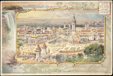 Stamp of United States 1901 Pan-American Exposition, very attractive unus